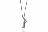 Collana con ciondolo con diamanti - Asta Preziosi Collana con ciondolo con diamanti - Asta Preziosi