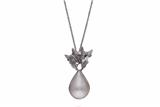 Collana con ciondolo con perla mabe' - Asta Preziosi Collana con ciondolo con perla mabe' - Asta Preziosi