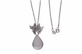 Collana con ciondolo con perla mabe' - Asta Preziosi Collana con ciondolo con perla mabe' - Asta Preziosi
