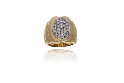 Anello con diamanti - 