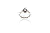 Anello con diamante - 