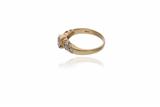 Anello con diamanti - 