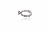 Anello con diamanti - 