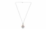 Collana e ciondolo con diamante - 