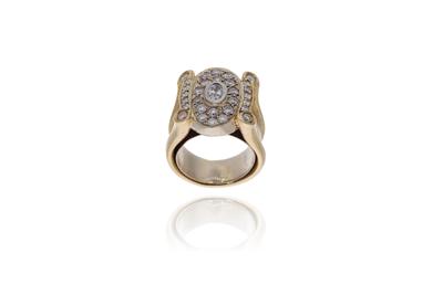 Anello con diamanti - 