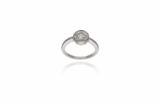 Anello con diamante - 