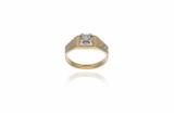 Anello con diamante - 