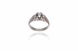 Anello con diamante - 