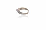 Anello con diamante - 