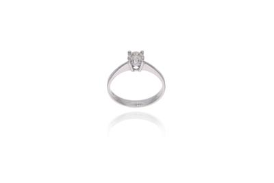 Anello con diamante - 