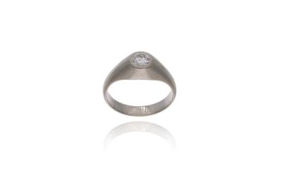 Anello con diamante - 