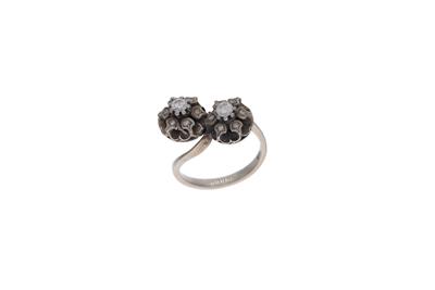 Anello con diamanti - 