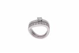 Anello con diamanti - 