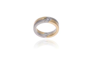 Anello con diamante - 