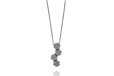 Collana con diamanti - 