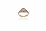 Anello con diamante - 