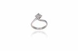 Anello con diamante - 