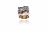 Anello con diamanti - 