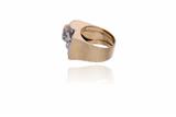 Anello con diamanti - 