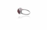 Anello con diamanti e pietre - 