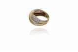 Damiani anello con diamanti - 