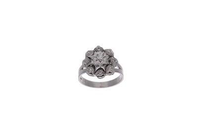 Anello con diamante - 