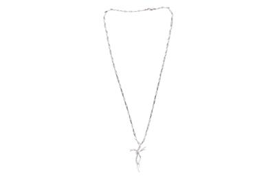 Collana con ciondolo con diamanti - 