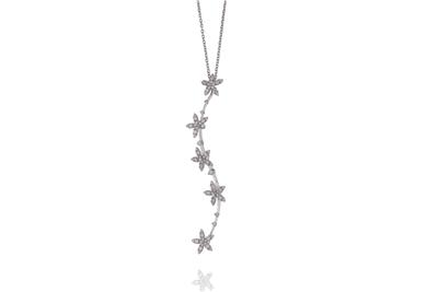 Collana con diamanti - 