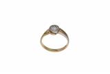 Anello con diamante - 