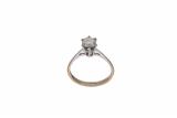 Anello con diamante - 