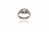 Anello con diamante - 