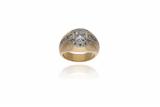 Anello con diamanti - 