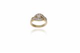 Anello con diamanti - 