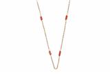 Collana con corallo - 