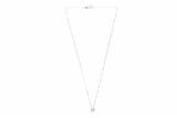 Collana con pendente con diamanti - 