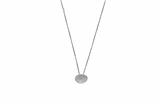 Collana con pendente con diamanti - 