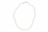 Collana di perle coltivate con diamanti - 