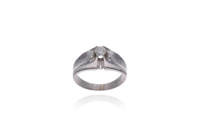 Anello con diamante - 