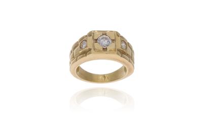 Anello con diamanti - 