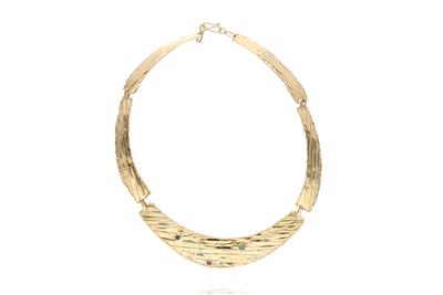 Collana con rubino, smeraldo e zaffiro - Asta Preziosi Collana con rubino, smeraldo e zaffiro - Asta Preziosi