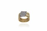 Anello con diamanti - 