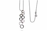 Collana con ciondolo con diamanti - 