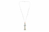 Collana e ciondolo con pietre - 