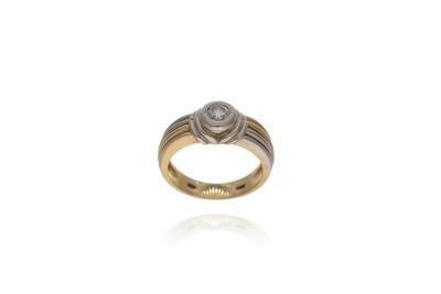 Anello con diamante - Asta Preziosi
