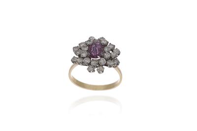Anello con rubino e diamanti - Asta Preziosi