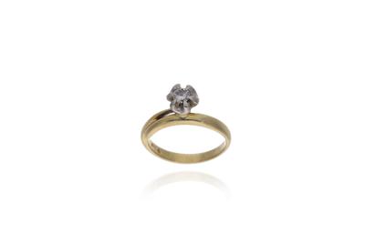Damiani, anello con diamante - Asta Preziosi
