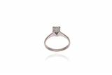 Anello con diamante - 