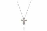 Collana e ciondolo con diamanti - 