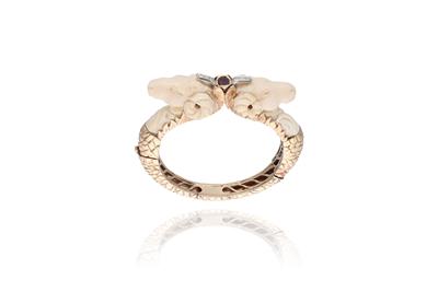 Bracciale con rubino e diamanti - Asta Preziosi
