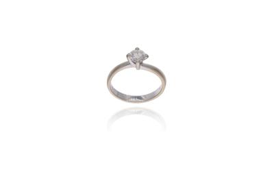 Anello con diamante - Asta Preziosi